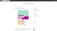 Desktop Screenshot of designghetto.blogspot.com