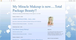 Desktop Screenshot of mymiraclemakeup.blogspot.com