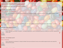 Tablet Screenshot of dicasdoateliergourmand.blogspot.com