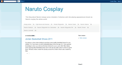 Desktop Screenshot of narutocosplayer.blogspot.com