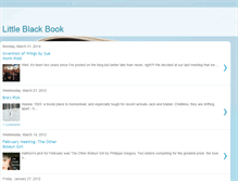 Tablet Screenshot of littleblkbook.blogspot.com