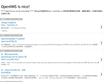 Tablet Screenshot of opennms.blogspot.com