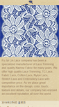 Mobile Screenshot of lace-fujyilin.blogspot.com