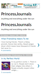 Mobile Screenshot of princessjournals.blogspot.com