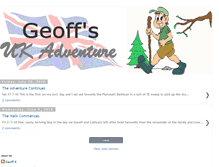 Tablet Screenshot of geoffswalkies.blogspot.com