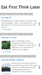 Mobile Screenshot of eatfirstthinklater.blogspot.com