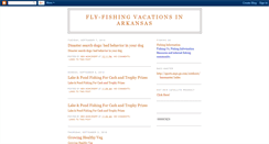 Desktop Screenshot of flyfishingvacationsinarkansas.blogspot.com