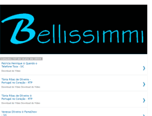 Tablet Screenshot of bellissimmi.blogspot.com