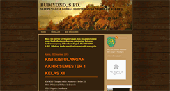 Desktop Screenshot of bindosmansabudi.blogspot.com