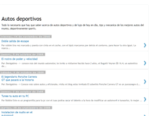 Tablet Screenshot of los-autos-deportivos.blogspot.com