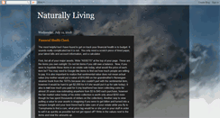 Desktop Screenshot of naturallylivingmom.blogspot.com