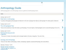 Tablet Screenshot of anthropologyguide.blogspot.com