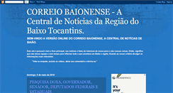 Desktop Screenshot of correiobaionense.blogspot.com