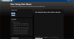 Desktop Screenshot of hoctienghanquoc77.blogspot.com