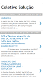 Mobile Screenshot of coletivosolucao.blogspot.com