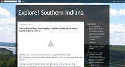 Desktop Screenshot of exploresouthernindiana.blogspot.com