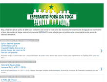 Tablet Screenshot of esperantoforadatoca.blogspot.com