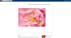 Desktop Screenshot of decoratiuniflori.blogspot.com