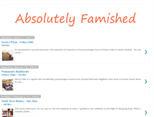 Tablet Screenshot of absolutelyfamished.blogspot.com