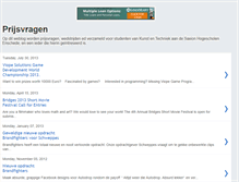 Tablet Screenshot of prijsvragen.blogspot.com