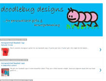 Tablet Screenshot of doodlebugdesignsmg.blogspot.com