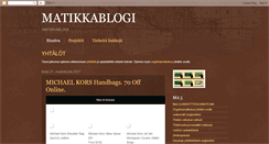 Desktop Screenshot of matikkablogi.blogspot.com