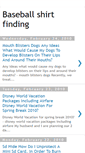 Mobile Screenshot of basebalshirfindin.blogspot.com