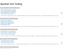 Tablet Screenshot of basebalshirfindin.blogspot.com