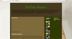 Desktop Screenshot of buffalobasics.blogspot.com