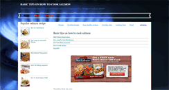 Desktop Screenshot of basictiphowtocooksalmon.blogspot.com