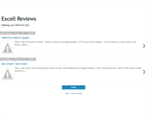 Tablet Screenshot of excellreviews.blogspot.com