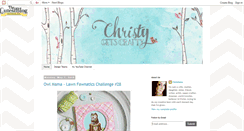 Desktop Screenshot of christygetscrafty.blogspot.com