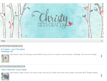 Tablet Screenshot of christygetscrafty.blogspot.com