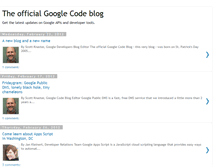 Tablet Screenshot of googlecode.blogspot.com