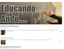 Tablet Screenshot of andoeducandoando.blogspot.com
