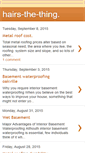 Mobile Screenshot of hairs-the-thing.blogspot.com