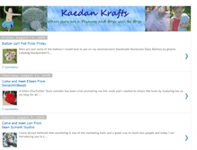 Tablet Screenshot of kaedankrafts.blogspot.com