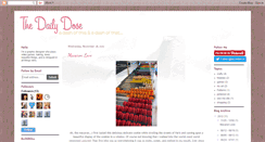 Desktop Screenshot of dadailydose.blogspot.com