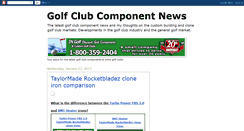 Desktop Screenshot of golf-components.blogspot.com