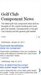 Mobile Screenshot of golf-components.blogspot.com