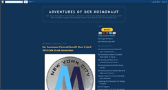 Desktop Screenshot of der-kosmonaut.blogspot.com