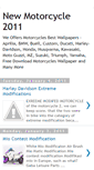 Mobile Screenshot of newmotorcycle2011.blogspot.com
