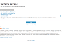 Tablet Screenshot of guylainelavigne.blogspot.com