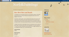 Desktop Screenshot of norfolkdabblings.blogspot.com