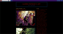 Desktop Screenshot of lpatricksart.blogspot.com