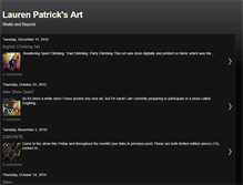 Tablet Screenshot of lpatricksart.blogspot.com