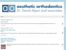 Tablet Screenshot of aestheticorthodontics.blogspot.com