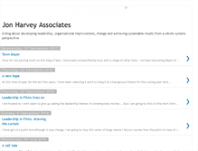 Tablet Screenshot of jonharveyassociates.blogspot.com