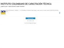 Tablet Screenshot of icct-cedeco.blogspot.com