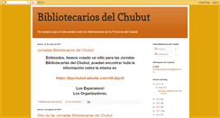 Desktop Screenshot of bibliotecariosdelchubut.blogspot.com